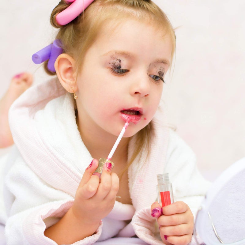 RONRONS 12 Pieces Pencil Lip Gloss Tubes, Empty Mini Pencil Shaped Lip Gloss Tubes Containers Clear Lip Balm Tube Plastic Refillable Bottle for Women Girls Gifts, 5ml - Image 3